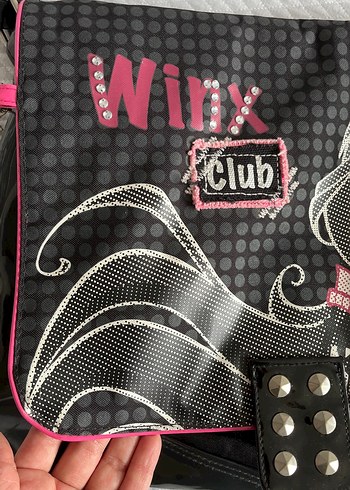 Winx Club Siyah Çocuk Okul Çantası - Görsel 4