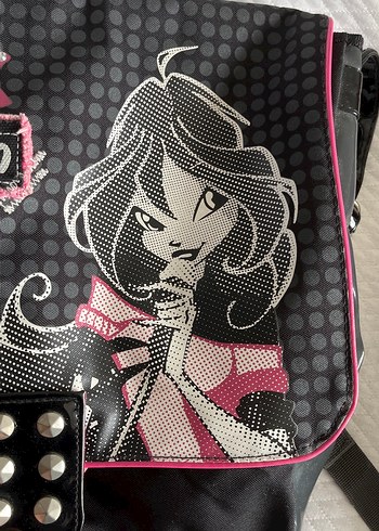 Winx Club Siyah Çocuk Okul Çantası - Görsel 3