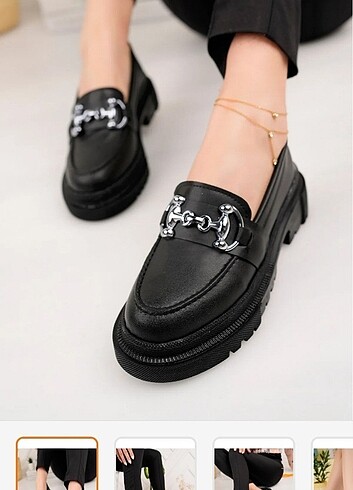 Siyah Loafer Ayakkabı