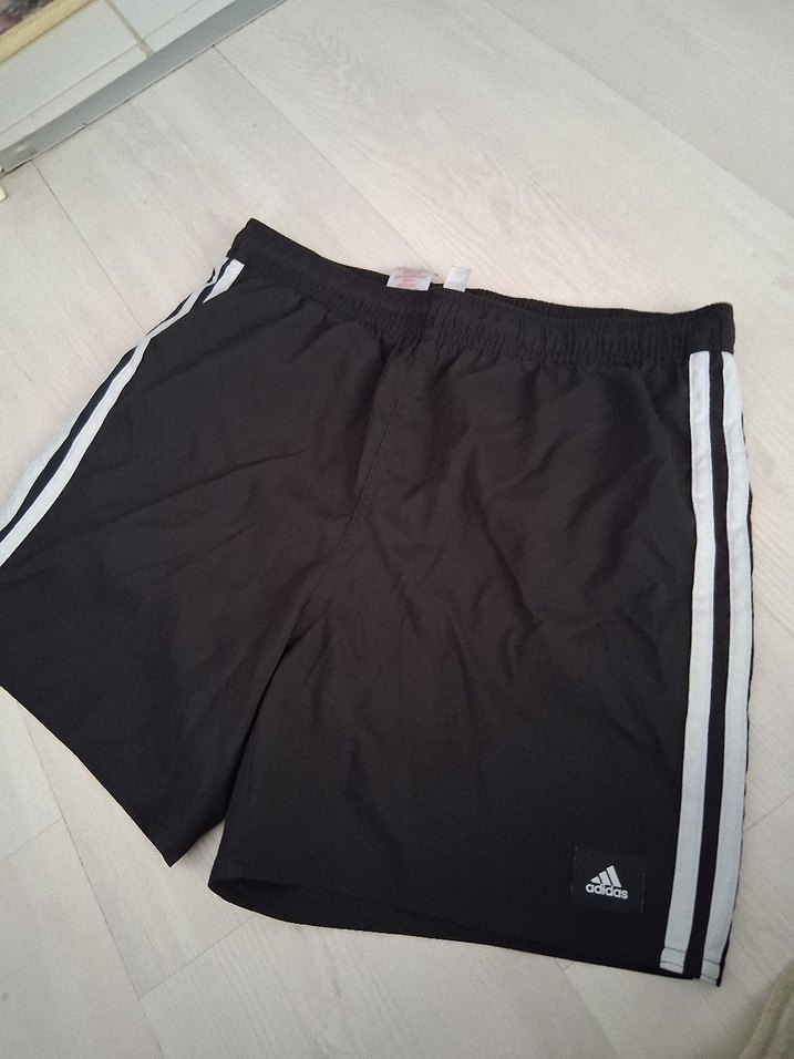 Adidas Siyah Erkek Midi Boy Yüzme Şortu - Görsel 2