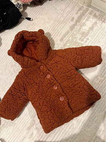Bebek peluş mont