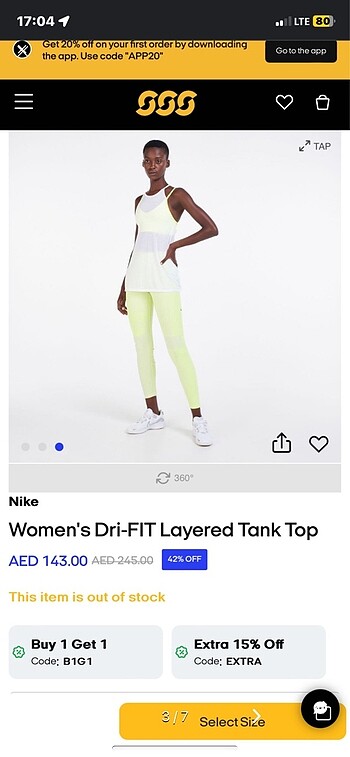 Nike spor atleti - Görsel 3