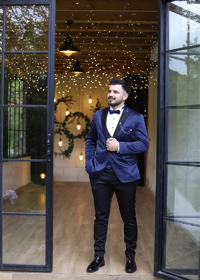 Damatlık smokin Altın yıldız - Görsel 4