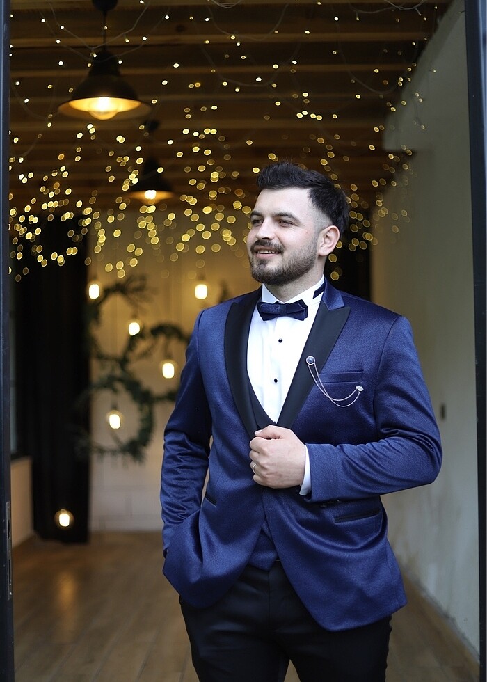 Damatlık smokin Altın yıldız - Görsel 2