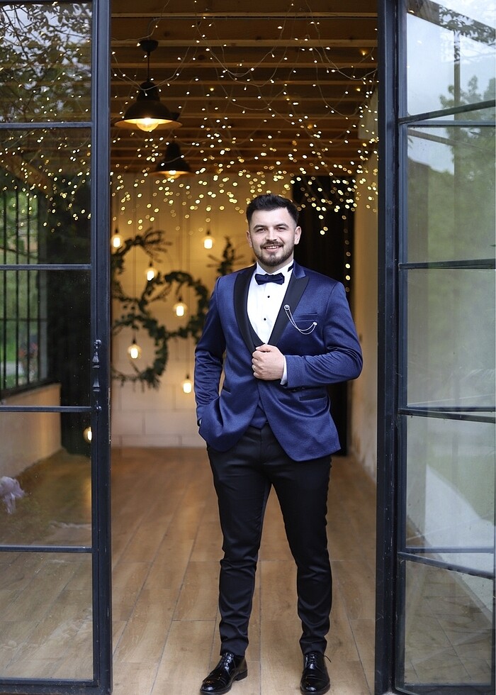 Damatlık smokin Altın yıldız - Görsel 5