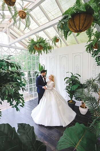 Kristal Zarina 2023 model gelinlik - Görsel 4