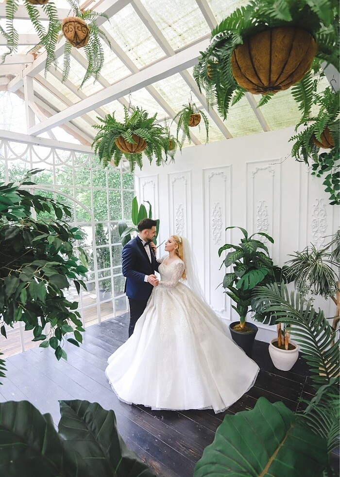 Kristal Zarina 2023 model gelinlik - Görsel 4