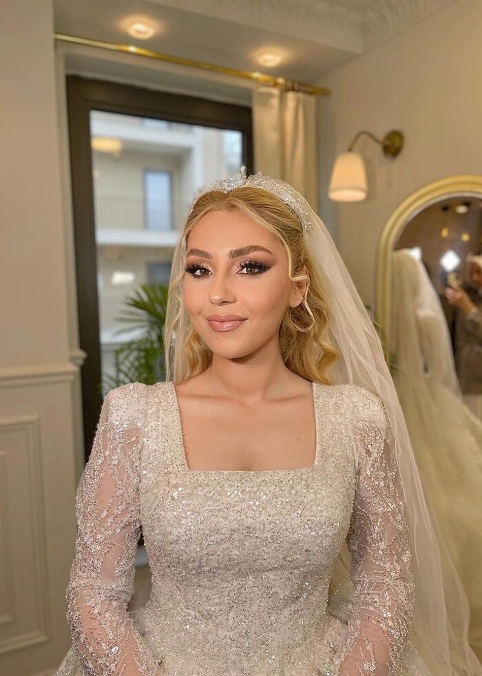 Kristal Zarina 2023 model gelinlik - Görsel 2