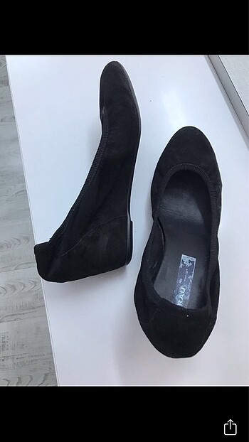 39 Beden Dolgu topuk süet ayakkabı