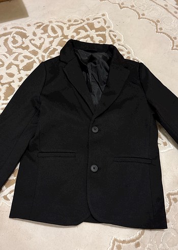 Zara Siyah Cocuk Blazer Ceket