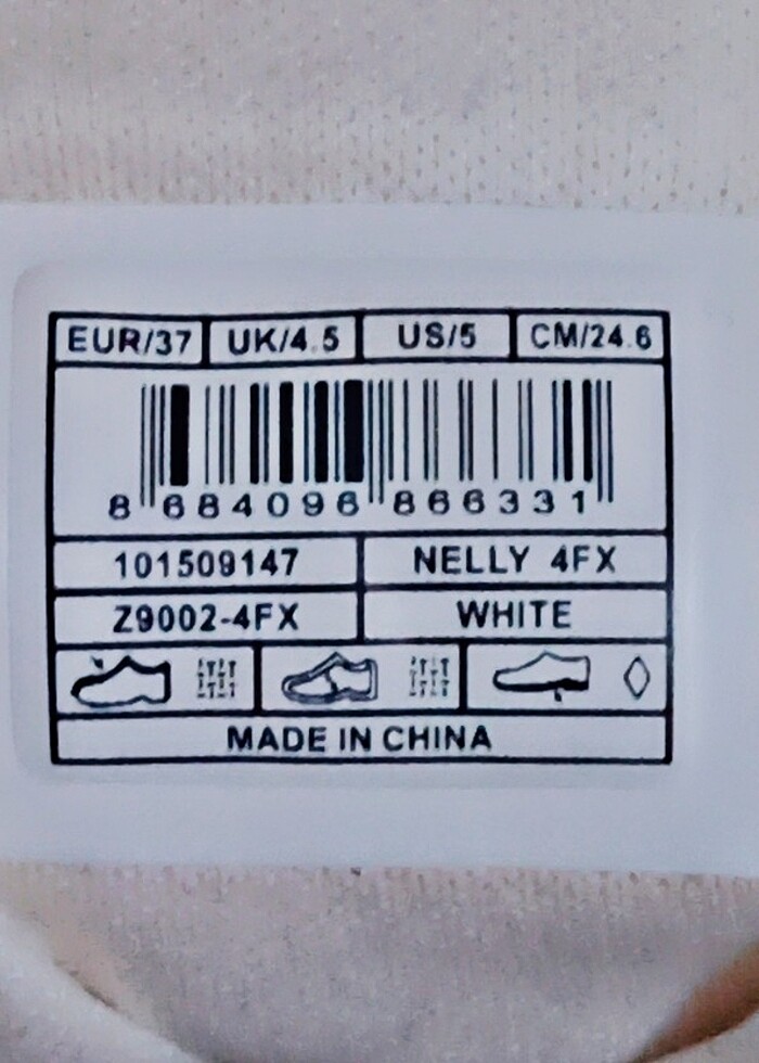 çok az kullanıldı kadın spor ayakkabı  - Görsel 4