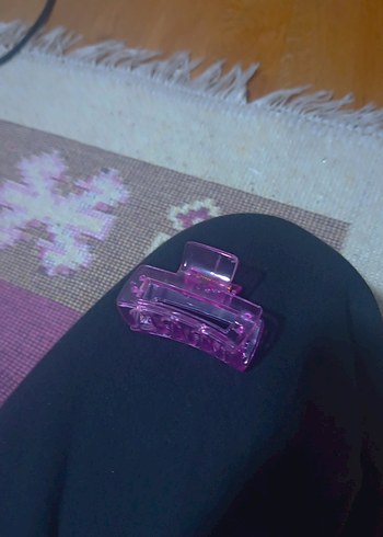 mor kıskaçlı toka - Görsel 2