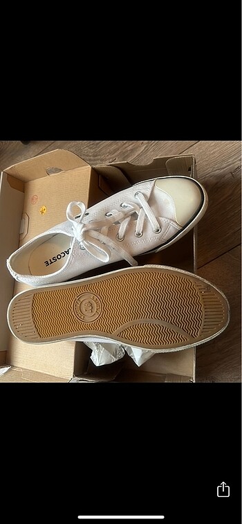 Lacoste Lacoste beyaz ayakkabı