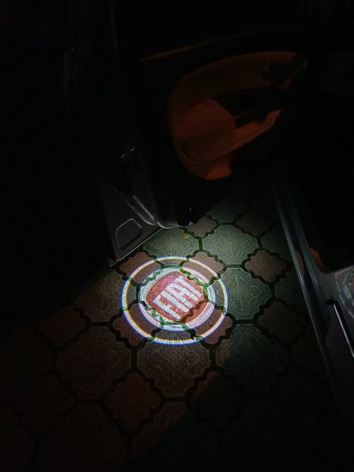 Fiat Kapı Altı Led Logo - Görsel 3