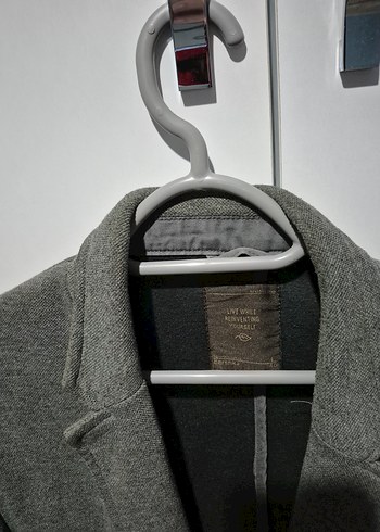 Bershka Gri Ceket. Aciklamayi okuyun. - Görsel 4