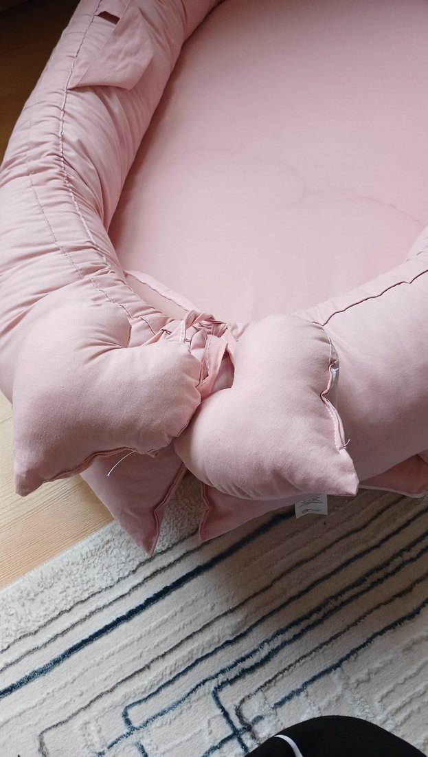 Pembe Bebek Yatağı Minderi - Görsel 3