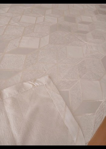 Beyaz Pastel Renkli Düz Yatak Örtüsü - Görsel 5