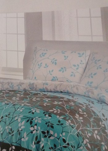 Brielle Çift Kişilik Baskılı Nevresim Takımı - Görsel 5