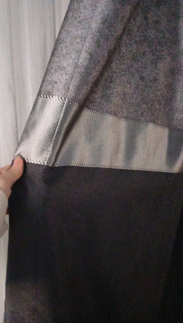 Modern Gri Düz Fon Perde - Görsel 4