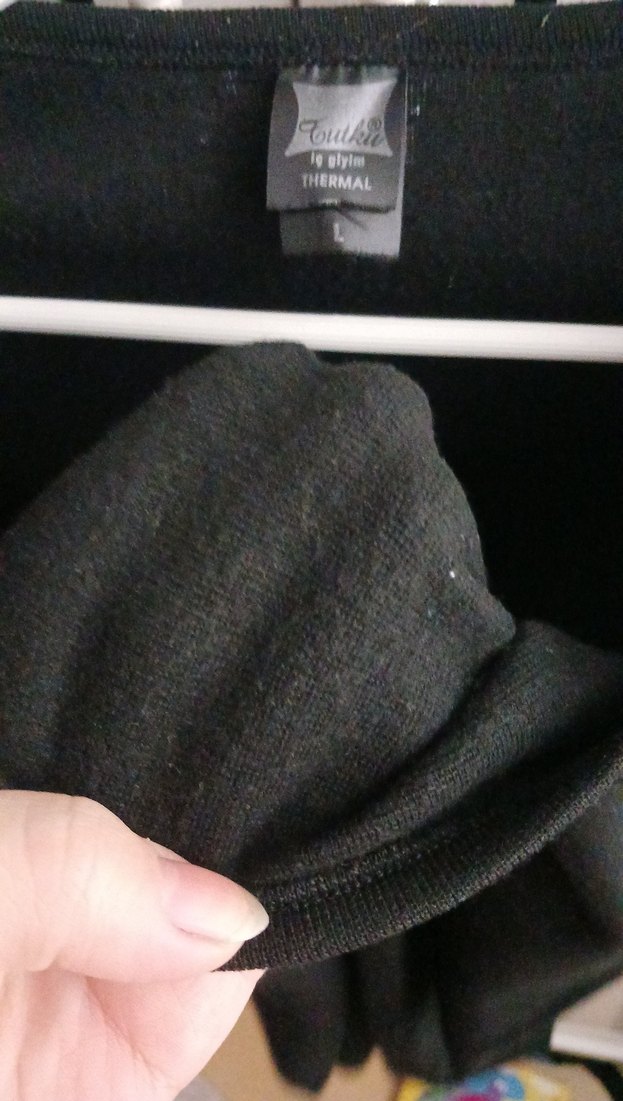 Siyah erkek Uzun Kollu Basic Kazak - Görsel 3