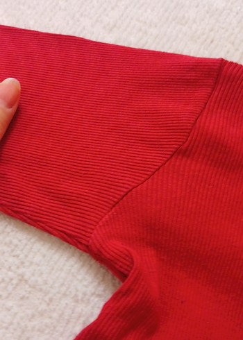 Kırmızı Bebek Uzun Kollu Takım - Görsel 7