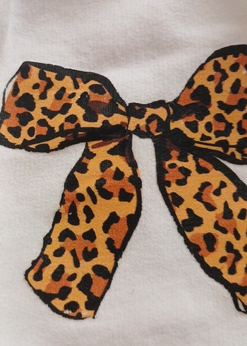 Kız Çocuk Beyaz Rahat Kesim Pantolon - Görsel 2