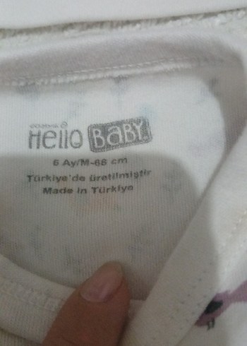 Uzun Kollu Baskılı Bebek Kız Takımı - Görsel 4