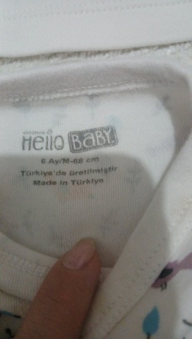 Uzun Kollu Baskılı Bebek Kız Takımı - Görsel 4