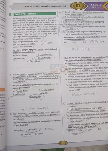 Beden 10. Sınıf Türk Dili ve Edebiyatı Çap plus Soru bankasi
