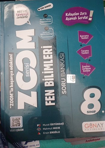 8. Sınıf Fen Bilimleri Zoom Soru Bankası