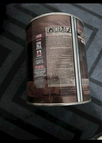 TEK Boya Koyu Meşe Ahşap Koruyucu Vernik - Görsel 2