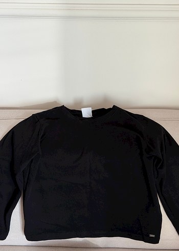 Kızlar için Siyah Basic Eşofman Takımı - Görsel 4