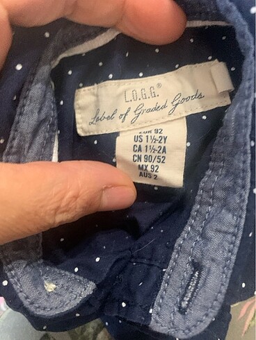 H&M Gömlek H&M 1.5 2 yaş