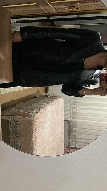 l Beden blazer deri ceket