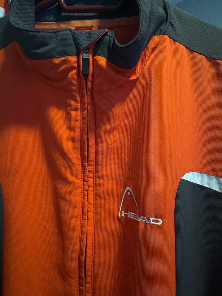 Erkek Turuncu Fermuarlı Streetwear Rüzgarlık - Görsel 3