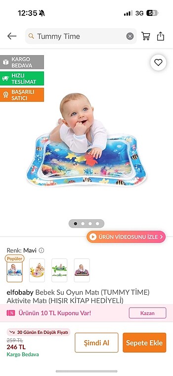 Tummy time