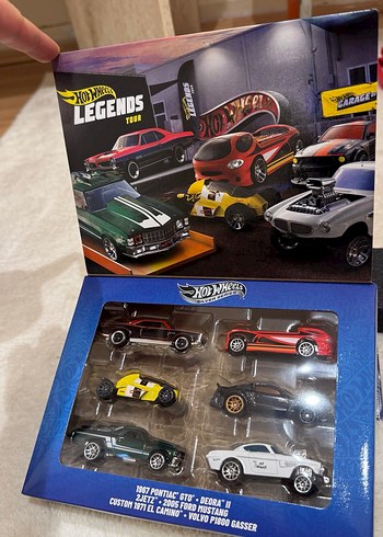 Hot Wheels Legends Tour 6'lı Oyuncak Araba Seti | Gardrops