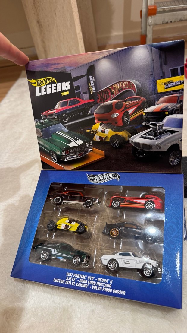 Hot Wheels Legends Tour 6'lı Oyuncak Araba Seti | Gardrops