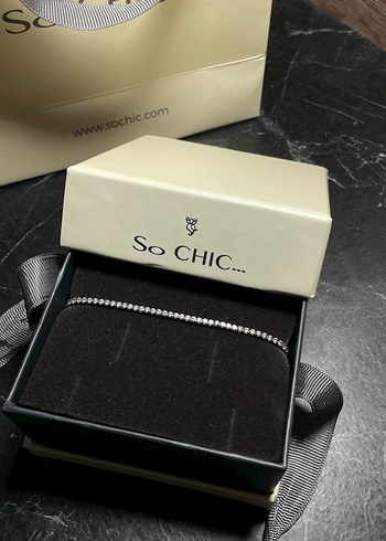 So Chic İnce Gumus Zincir Kolye