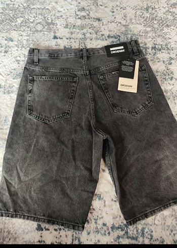 29 Beden Gri Denim Rahat Kesim Erkek Bermuda Şort drdenim marka