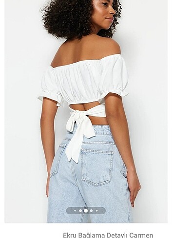 Trendyol & Milla CROP BLUZ