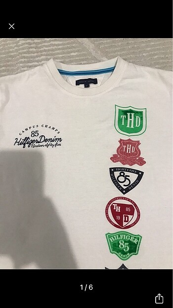 TOMY Hilfiger 12 yaş erkek çocuğu tshirt