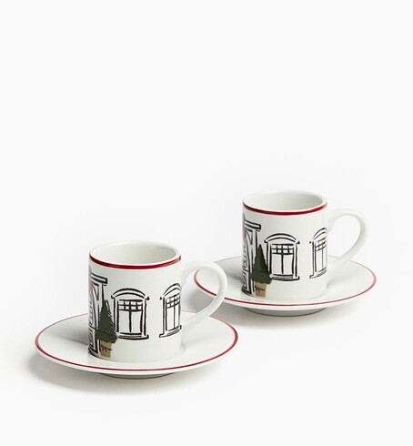  Beden H&M HOME FİNCAN SETİ