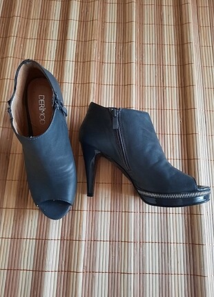 37 Beden Derimod gerçek deri bootie