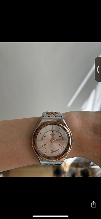 Swatch Silver and Rose Gold