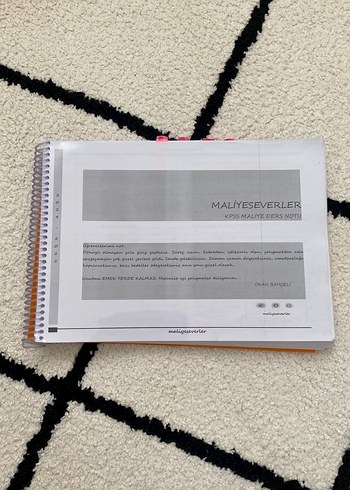 Beden Maliye Severler Ders Notu Çıktı