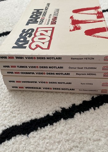  Benim Hocam KPSS 2021 Video Ders Notları