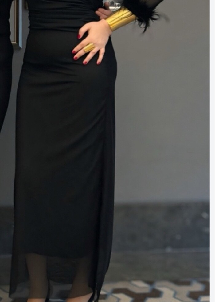 Uzun elbise - Görsel 2