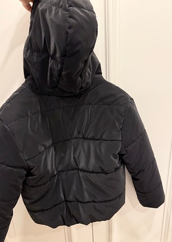 LC Waikiki Erkek Çocuk Siyah Kapüşonlu Fermuarlı Mont