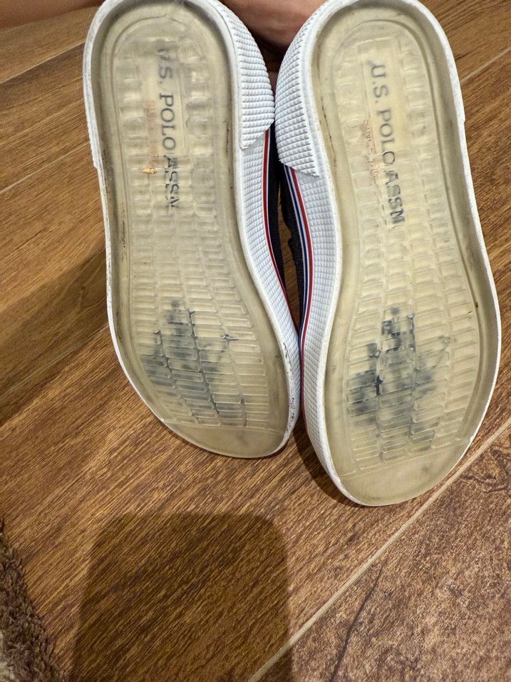 Siyah Erkek Çocuk Spor Ayakkabı Velcro - Görsel 3